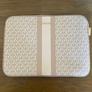 Michael Kors leather laptop case